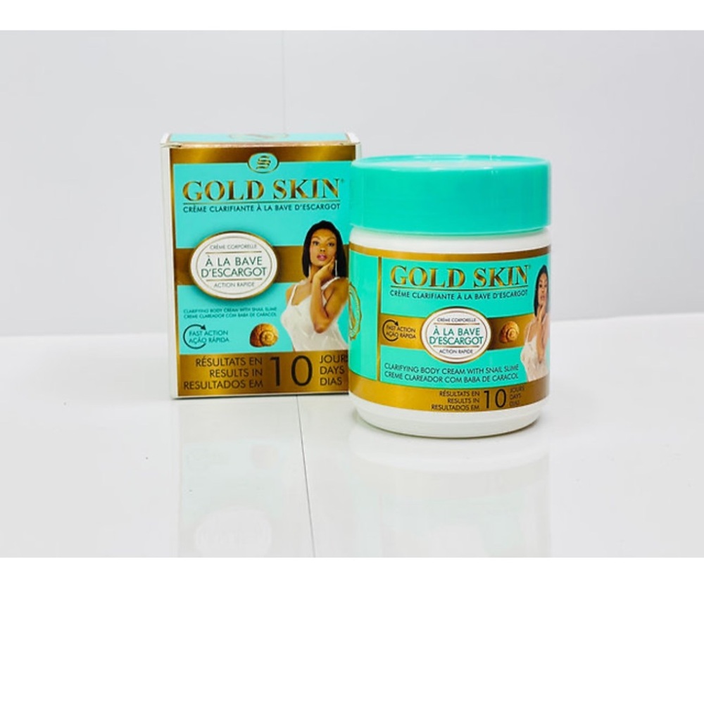 Gold skin cream